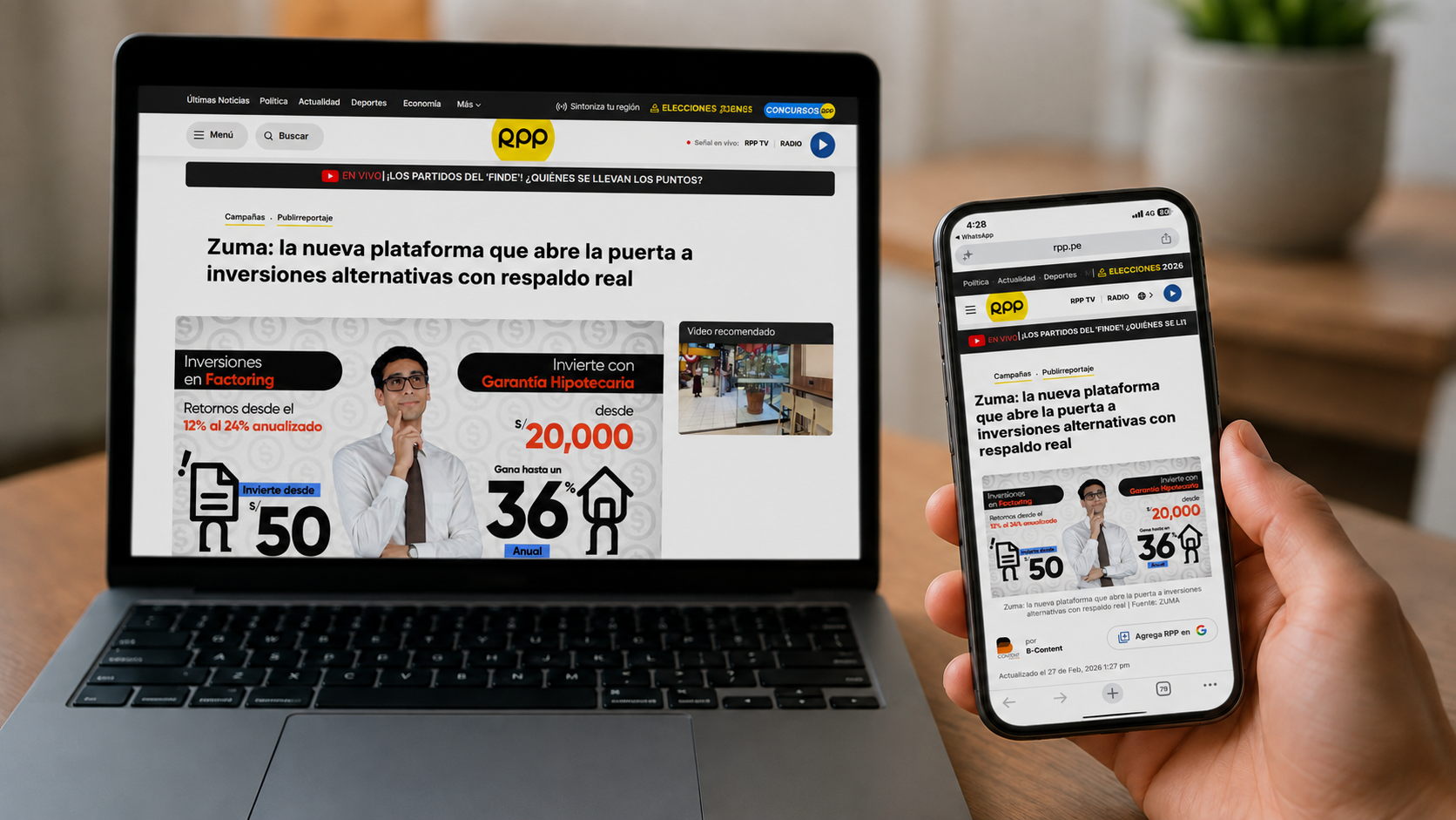Zuma: la nueva plataforma que abre la puerta a inversiones alternativas con respaldo real